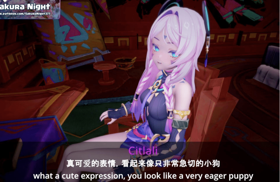 Sakura Night 大佬26.1月新作：N°14 Citlali茜特菈莉3D同人 无修版★CV[1G]-小蛇ACG
